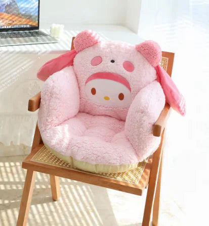 Hello Kitty My Melody Kuromi Cartoon Warm Cushion (One)