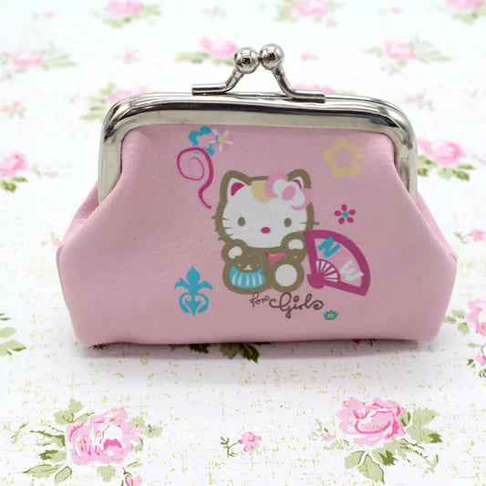 Hello Kitty Cartoon Coin Pouch and My Melody Wallet