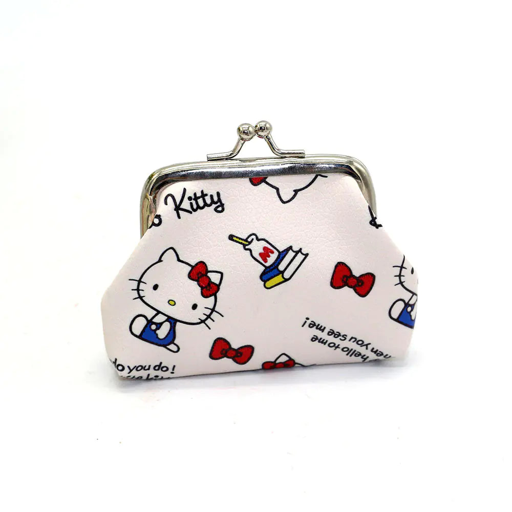 Hello Kitty Cartoon Coin Pouch and My Melody Wallet